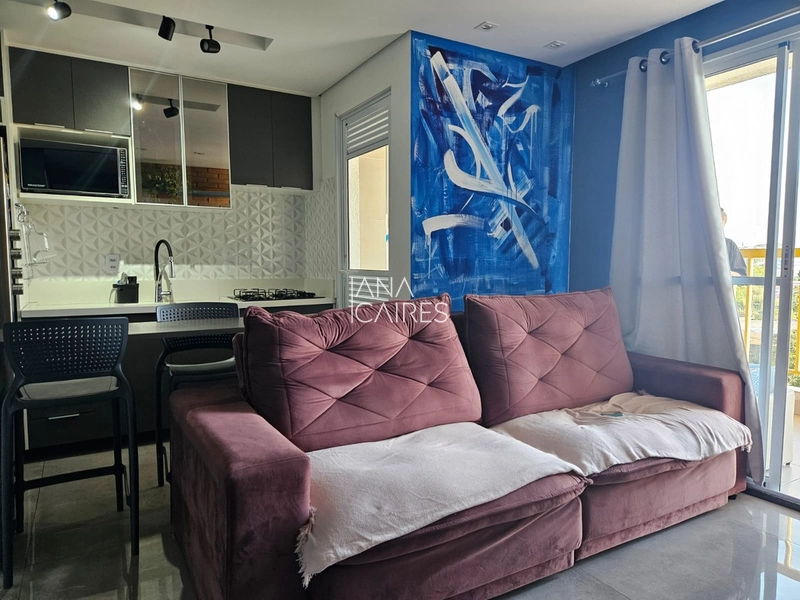 Apartamento com 2 dorms, 1 suíte, varanda, 1 vaga demarcada e depósito: 4ª foto da galeria de imagens do imóvel
