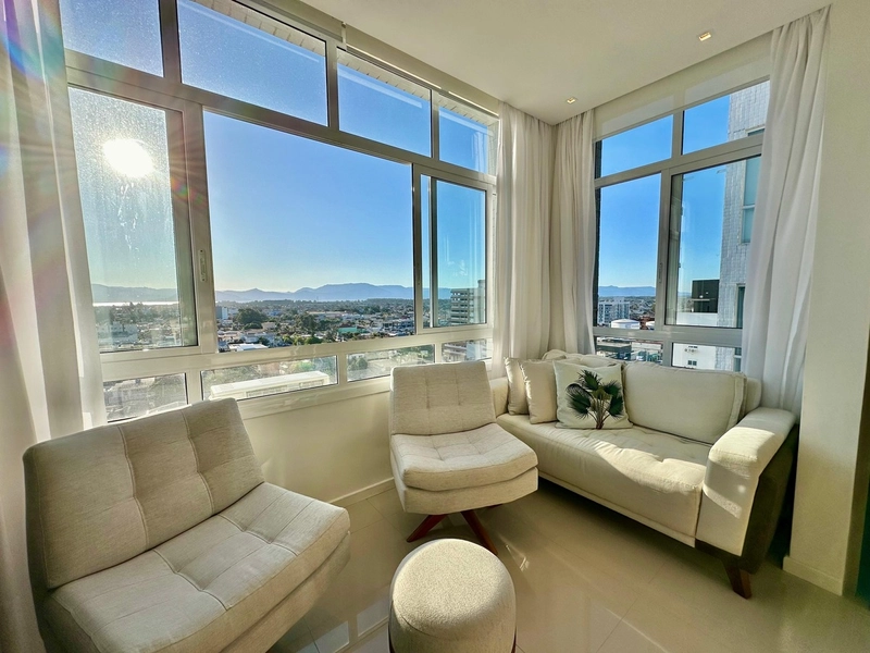 APARTAMENTO DECORADO PROXIMO DO MAR E COM VISTA LIBERADA: 5ª foto da galeria de imagens do imóvel