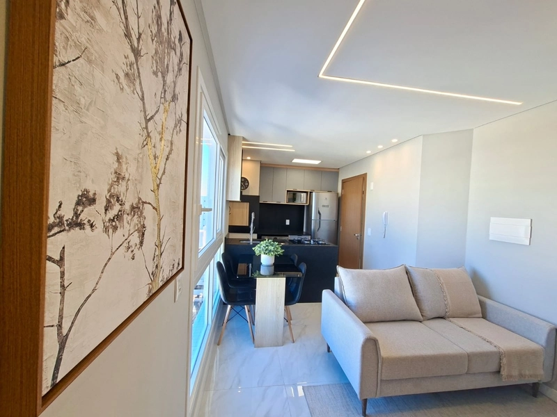 LUXO DE 1 DORM. MOBILIADO, PRÉDIO COM ROOFTOP, PISCINA, INFRA.: 2ª foto da galeria de imagens do imóvel