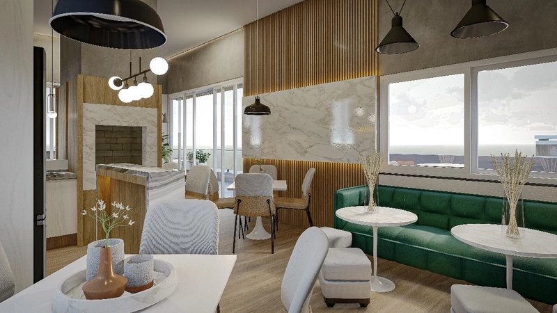 PRÉDIO NOVO IMPONENTE, ROOFTOP COM VISTA MAR E SERRA! APTO FRENTE!: 6ª foto da galeria de imagens do imóvel