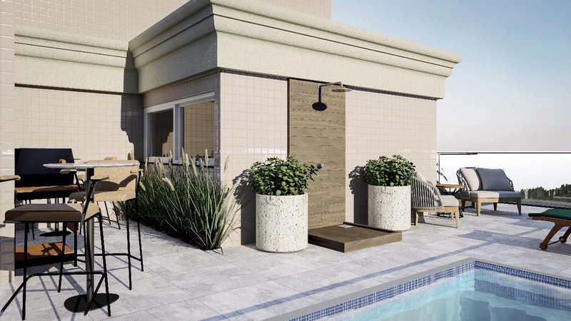 PRÉDIO NOVO IMPONENTE, ROOFTOP COM VISTA MAR E SERRA! APTO FRENTE!: 3ª foto da galeria de imagens do imóvel