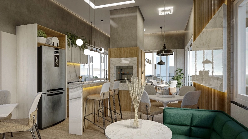 PRÉDIO NOVO IMPONENTE, ROOFTOP COM VISTA MAR E SERRA! APTO FRENTE!: 4ª foto da galeria de imagens do imóvel