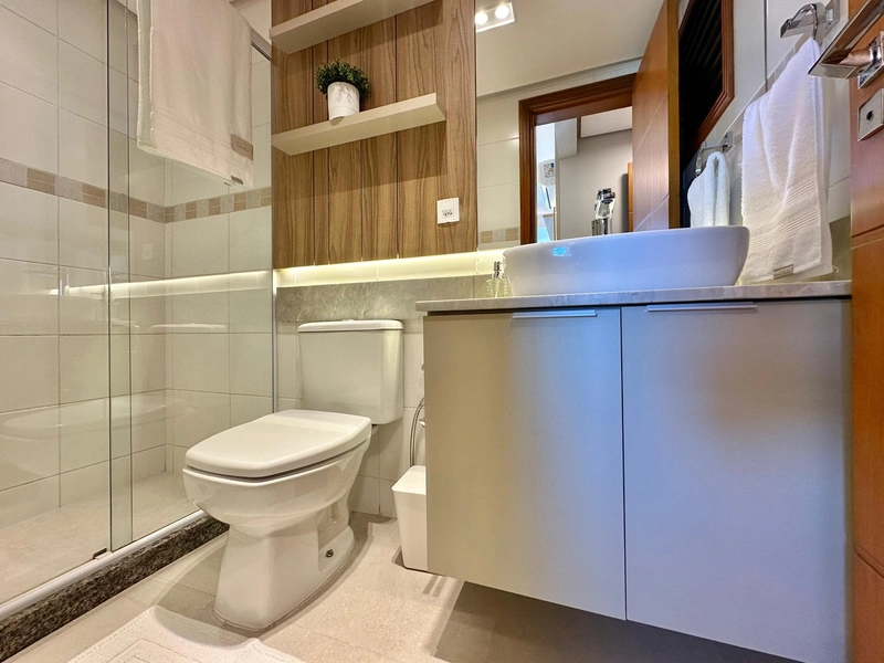 VISTA PARA O MAR! APTO. AMPLO, MOBILIADO E DECORADO, PREDIO COM INFRA!: 18ª foto da galeria de imagens do imóvel