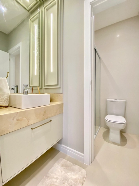 60X !NAVEGANTES, DE FRENTE COM VISTA, ANDAR ALTO! MOBILIADO E DECORADO: 8ª foto da galeria de imagens do imóvel