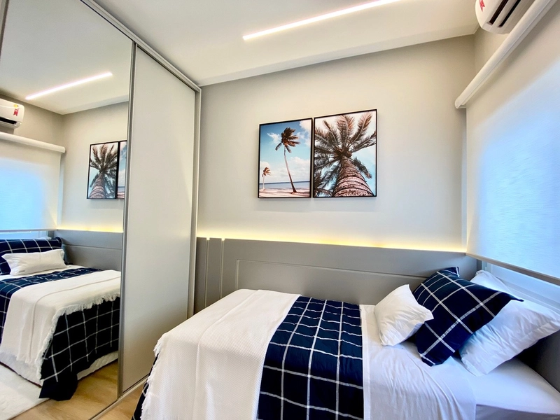 60X !NAVEGANTES, DE FRENTE COM VISTA, ANDAR ALTO! MOBILIADO E DECORADO: 29ª foto da galeria de imagens do imóvel