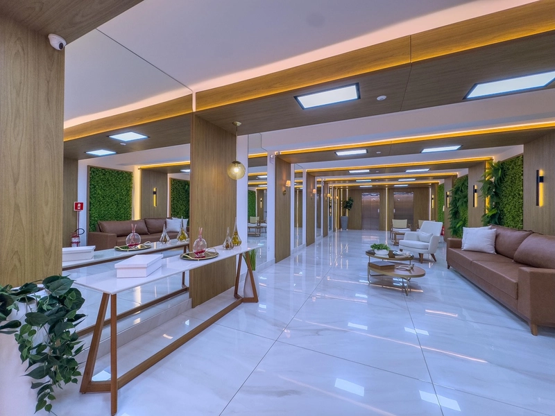 NAVEGANTES! DE FRENTE COM VISTA! MOBILIADO! ALTO PADRÃO CONSTRUTIVO!