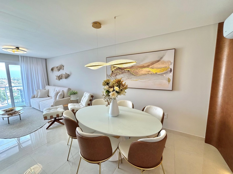 ALTO PADRÃO MOBILIADO E DECORADO COM AUTOMAÇÃO: 4ª foto da galeria de imagens do imóvel