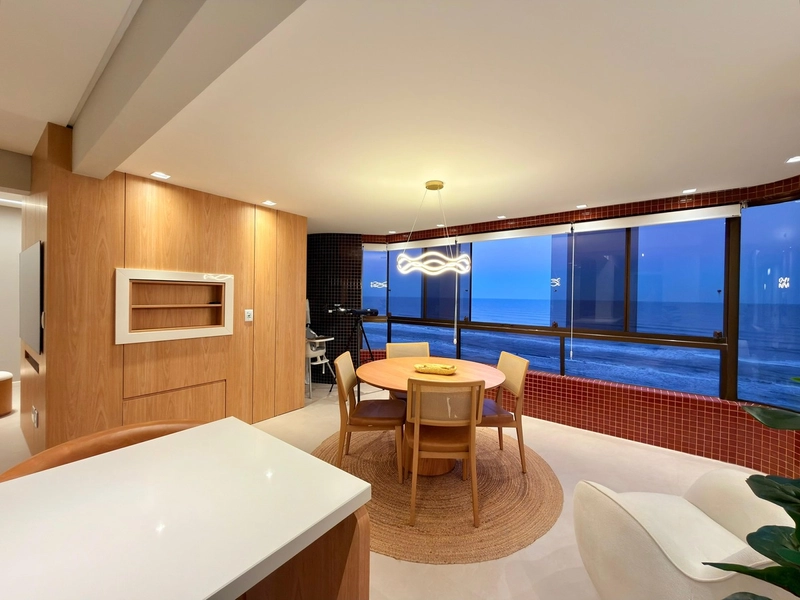 APARTAMENTO À BEIRA MAR !  COM VISTA INCRÍVEL PARA O MAR E 02 BOX: 28ª foto da galeria de imagens do imóvel