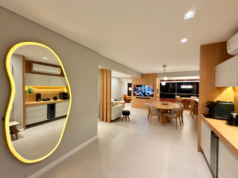 APARTAMENTO À BEIRA MAR !  COM VISTA INCRÍVEL PARA O MAR E 02 BOX: 6ª foto da galeria de imagens do imóvel