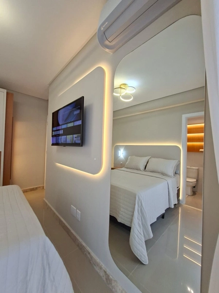 48X DIRETO! LINDO APTO DE FRENTE COM TERRAÇO, MOBILIADO E DECORADO!: 24ª foto da galeria de imagens do imóvel