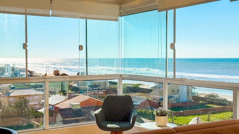 60x VISTA ESPETACULAR E DEFINIDA PARA O MAR! APTO DE FRENTE,MOBILIADO!: 3ª foto da galeria de imagens do imóvel