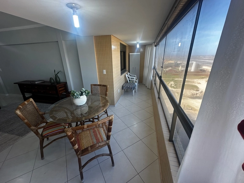 FRENTE E VISTA MAR! LINDO APTO. MOBILIADO E DECORADO!: 4ª foto da galeria de imagens do imóvel