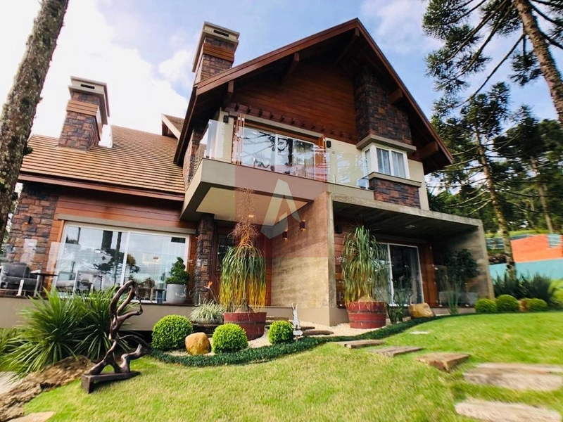 Mansão em Gramado no Aspen Mountain: 1ª foto da galeria de imagens do imóvel