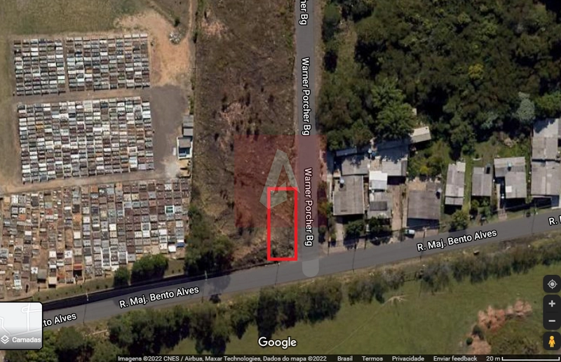 Terreno de esquina: 1ª foto da galeria de imagens do imóvel