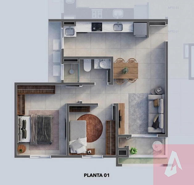 Apartamentos à venda em Sapiranga: 9ª foto da galeria de imagens do imóvel