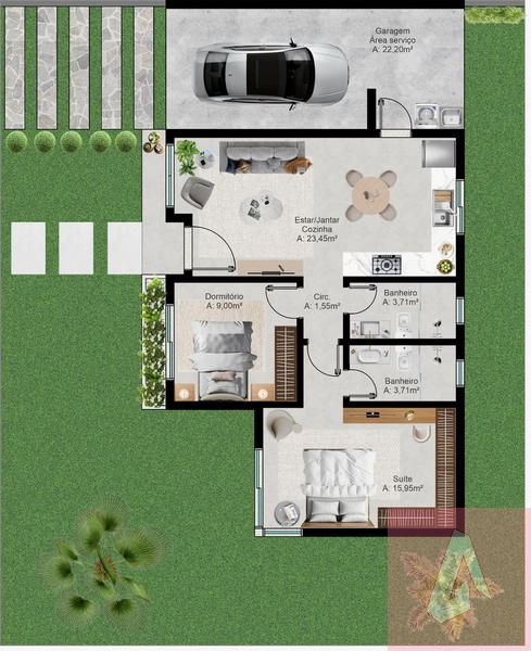 Casa à venda em Campo Bom: 7ª foto da galeria de imagens do imóvel