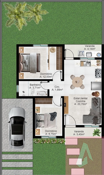 Casas à venda em Campo Bom: 7ª foto da galeria de imagens do imóvel