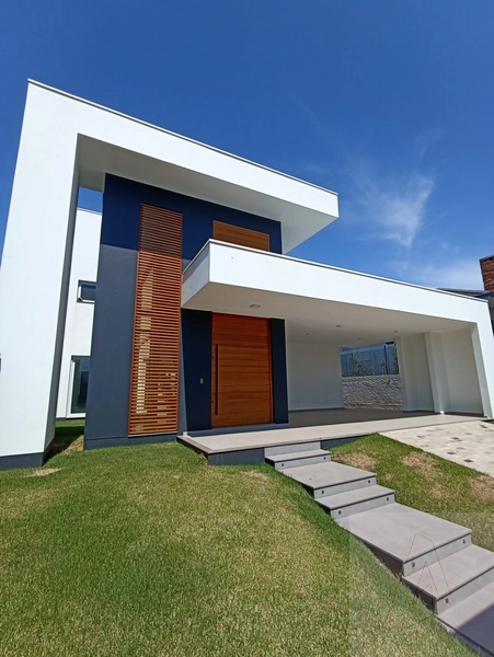 Casa contemporânea de auto padrão: 1ª foto da galeria de imagens do imóvel
