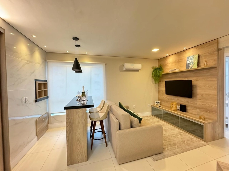APARTAMENTO TODO MOBILIADO E DECORADO EM PREDIO CLASSE A: 3ª foto da galeria de imagens do imóvel
