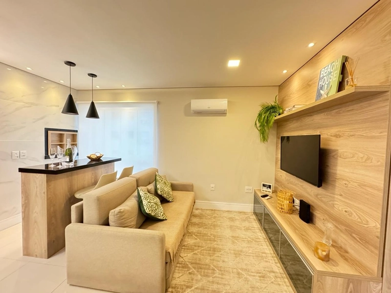 APARTAMENTO TODO MOBILIADO E DECORADO EM PREDIO CLASSE A: 4ª foto da galeria de imagens do imóvel