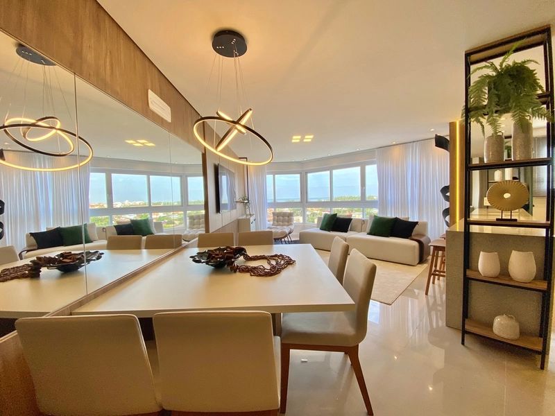 Apartamento de 4 dormitorios 4 suites, vista para o mar e serra.: 2ª foto da galeria de imagens do imóvel