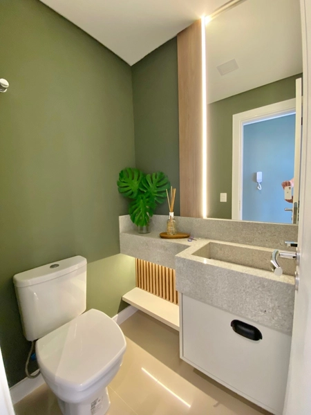 Apartamento de 4 dormitorios 4 suites, vista para o mar e serra.: 11ª foto da galeria de imagens do imóvel