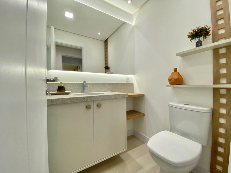 Apartamento de 4 dormitorios 4 suites, vista para o mar e serra.: 23ª foto da galeria de imagens do imóvel