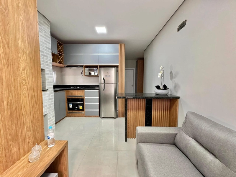 1 Dormitório mobiliado e decorado: 1ª foto da galeria de imagens do imóvel
