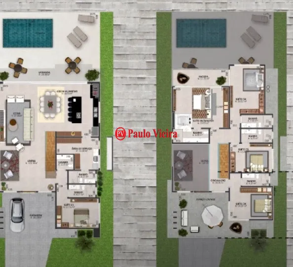 ENSEADA LAGOS -  SOBRADO ALTO PADRÃO: 21ª foto da galeria de imagens do imóvel