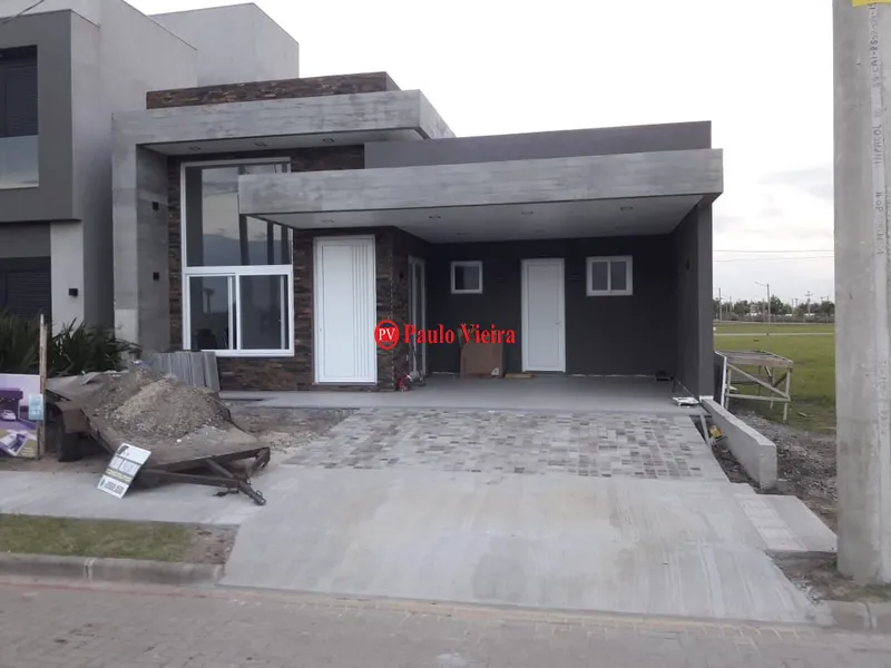 SANTORINI -  BAIRRO PLANEJADO - CASA TÉRREA COM A ÁREA DE 143,90m2