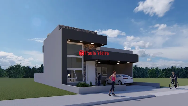 SANTORINI -  BAIRRO PLANEJADO - CASA TÉRREA COM A ÁREA DE 143,90m2: 9ª foto da galeria de imagens do imóvel