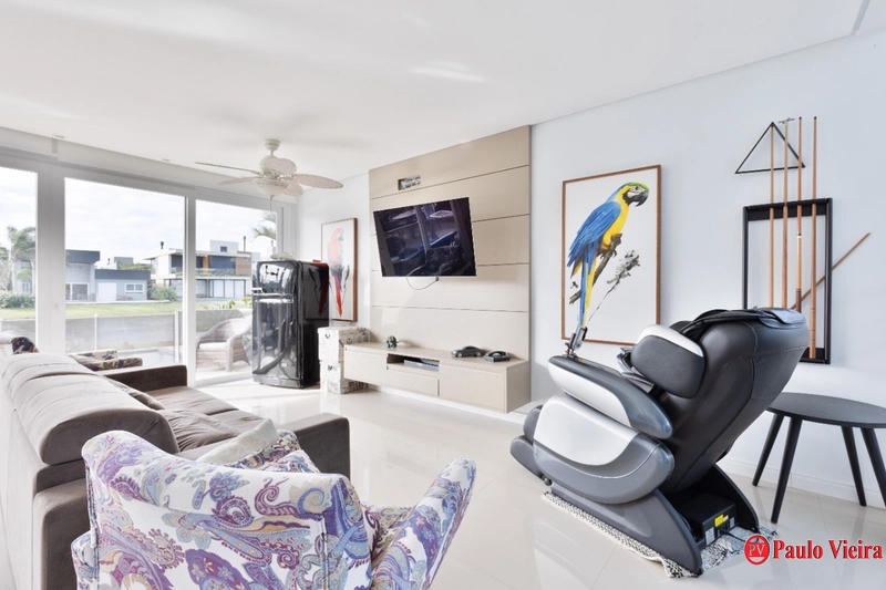 XANGRI-LÁ - CASA  BEIRA-LAGO, 4 SUÍTES, COM PISCINA AQUECIDA: 6ª foto da galeria de imagens do imóvel