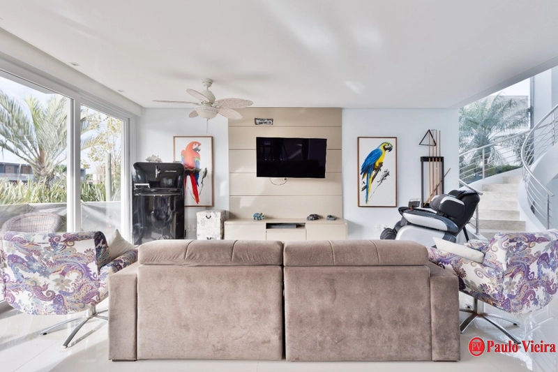 XANGRI-LÁ - CASA  BEIRA-LAGO, 4 SUÍTES, COM PISCINA AQUECIDA: 8ª foto da galeria de imagens do imóvel