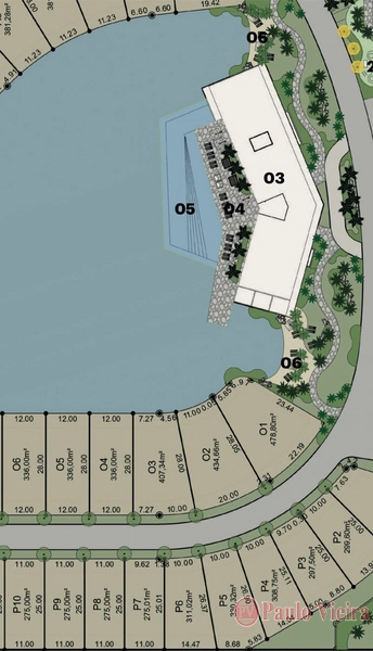 PLENO QUATRO ESTAÇÕES -  TERRENO COM A ÁREA DE 275,01M2.: 3ª foto da galeria de imagens do imóvel