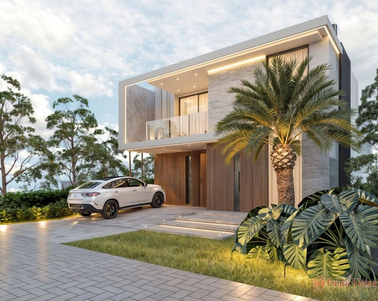 ZEN - SOBRADO  MODERNO COM 4 SUÍTES