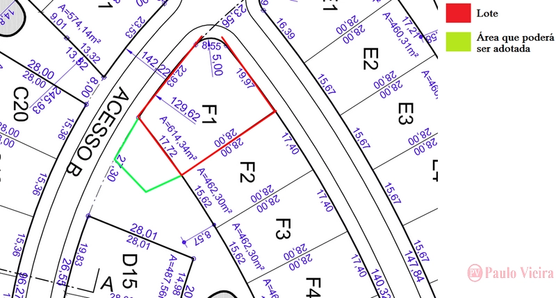 CELBRATION -  TERRENO DE ESQUINA COM VISTA PARA O LAGO!: 4ª foto da galeria de imagens do imóvel