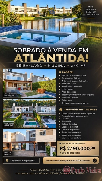 ROSSI ATLÂNTIDA - MARAVILHOSA CASA BEIRA-LAGO: 53ª foto da galeria de imagens do imóvel