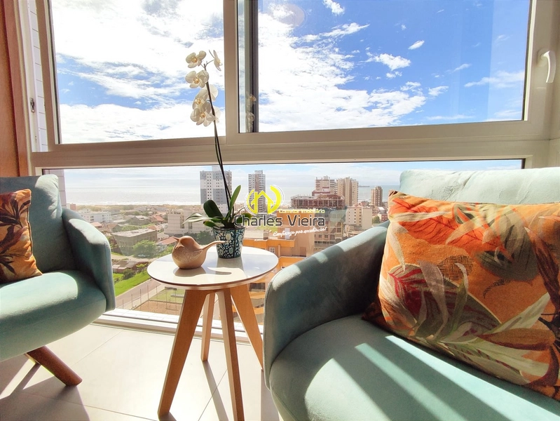 Apartamento na praia! conforto, alto padrão pronto mobiliado..: 1ª foto da galeria de imagens do imóvel