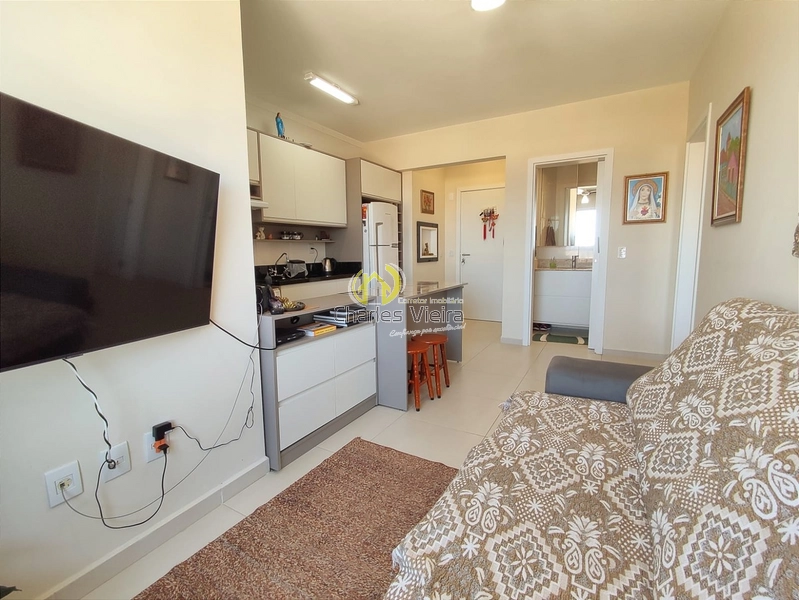 Apartamento na praia, mobiliado, 02 quadras da beira mar: 5ª foto da galeria de imagens do imóvel