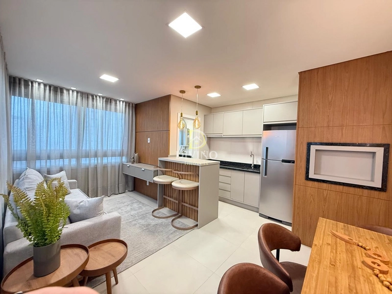 Apartamento mobiliado com vista para o mar: 1ª foto da galeria de imagens do imóvel