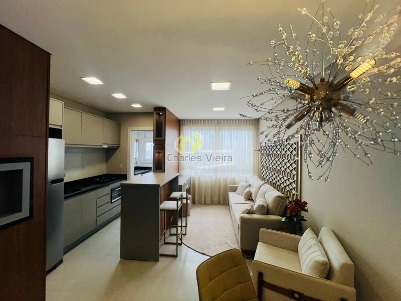 Apartamento mobiliado com excelente orientação solar.: 1ª foto da galeria de imagens do imóvel