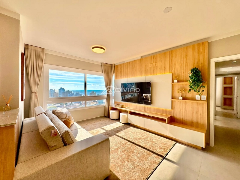 Apartamento com 3 dormitórios, novo, vista perene mar.: 4ª foto da galeria de imagens do imóvel