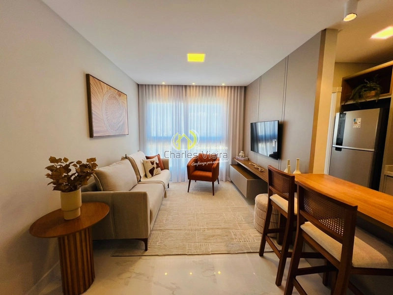 Apartamento Mobiliado com Vista Privilegiada para a Lagoa e Serra: 4ª foto da galeria de imagens do imóvel