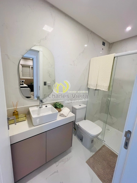 Apartamento Mobiliado com Vista Privilegiada para a Lagoa e Serra: 19ª foto da galeria de imagens do imóvel
