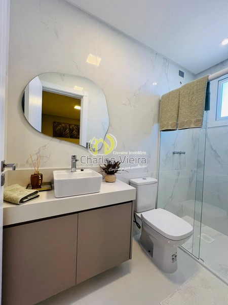Apartamento Mobiliado com Vista Privilegiada para a Lagoa e Serra: 25ª foto da galeria de imagens do imóvel