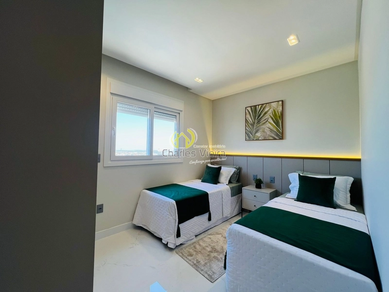 Amplo apartamento com vista liberada para o mar: 12ª foto da galeria de imagens do imóvel