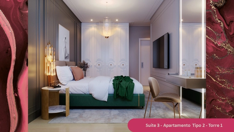 AURA RESORT RESIDENCE -  APARTAMENTO COM 3 QUARTOS