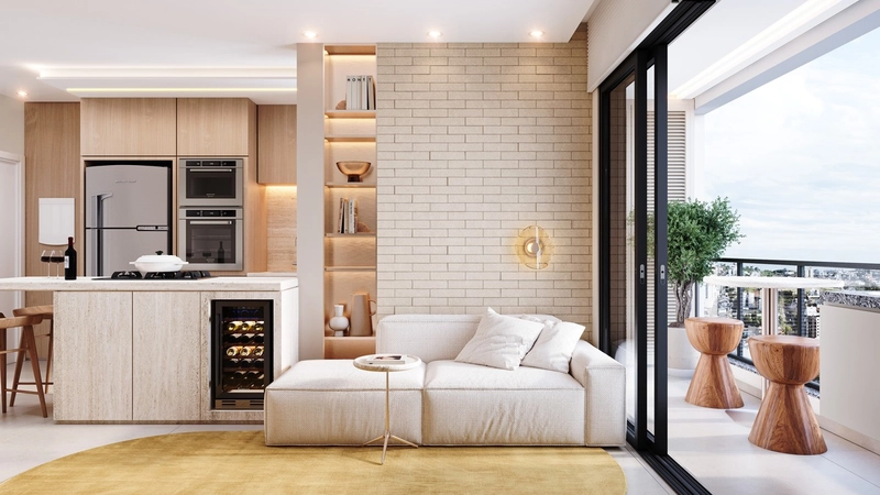Apartamento de 2 suítes em lançamento no Santa Maria: 6ª foto da galeria de imagens do imóvel