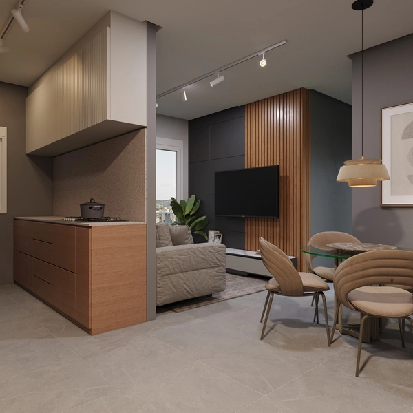 APARTAMENTO 2 QUARTOS COM SUÍTE NO PRESIDENTE MÉDICI: 1ª foto da galeria de imagens do imóvel