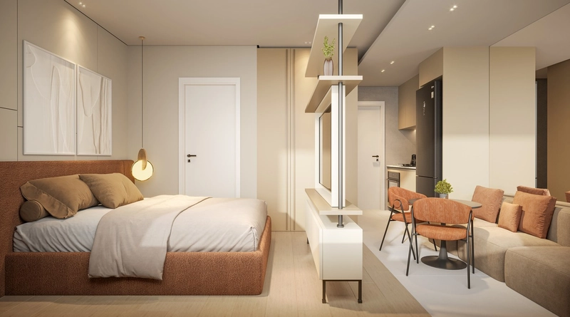 APARTAMENTO COM 2 SUÍTES NO CENTRO DE CHAPECÓ - LANÇAMENTO NA PLANTA: 44ª foto da galeria de imagens do imóvel